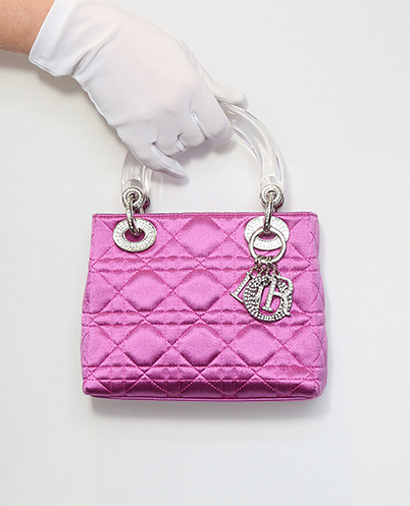 Mini Swarovski Lady Dior, front view